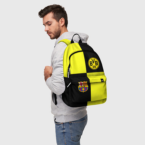 Рюкзак Barcelona x Borussia / 3D-принт – фото 5