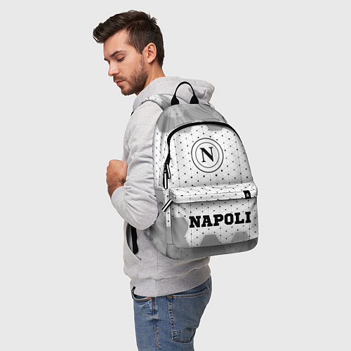 Рюкзак Napoli sport на светлом фоне по-центру / 3D-принт – фото 5