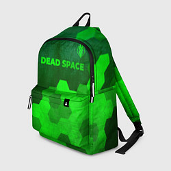 Рюкзак Dead Space - green gradient посередине, цвет: 3D-принт