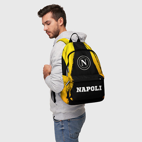 Рюкзак Napoli - gold gradient по-центру / 3D-принт – фото 5
