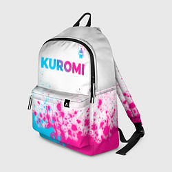 Рюкзак Kuromi neon gradient style посередине