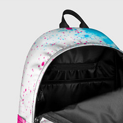 Рюкзак Club Brugge neon gradient style по-центру, цвет: 3D-принт — фото 2