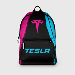 Рюкзак Tesla - neon gradient по-центру, цвет: 3D-принт — фото 2