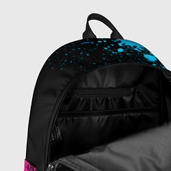Рюкзак Porto - neon gradient по-центру, цвет: 3D-принт — фото 2