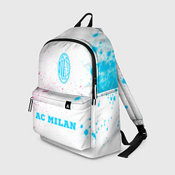 Рюкзак AC Milan neon gradient style по-центру, цвет: 3D-принт