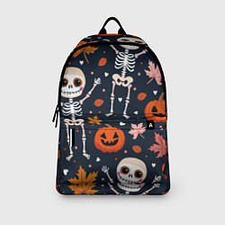 Рюкзак Скелеты с листьями, цвет: 3D-принт — фото 2