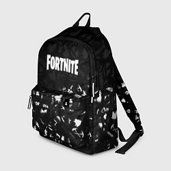 Рюкзак Fortnite pattern black, цвет: 3D-принт