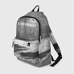 Рюкзак Chevrolet - grey gradient посередине, цвет: 3D-принт