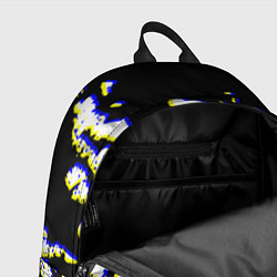 Рюкзак Россия герб глитч, цвет: 3D-принт — фото 2
