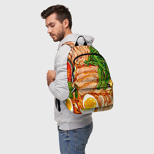 Рюкзак Суп рамен / 3D-принт – фото 5