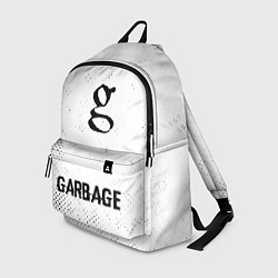 Рюкзак Garbage glitch на светлом фоне по-центру, цвет: 3D-принт