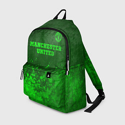 Рюкзак Manchester United - green gradient посередине, цвет: 3D-принт
