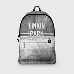 Рюкзак Linkin Park 2024 - grey gradient посередине, цвет: 3D-принт — фото 2