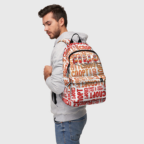 Рюкзак КролСпорт / 3D-принт – фото 5
