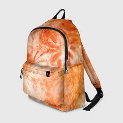 Рюкзак Оранжевый тай-дай пятна, цвет: 3D-принт