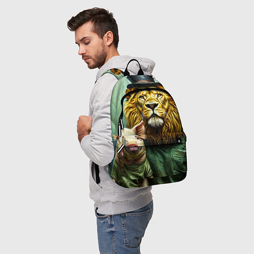 Рюкзак Лев со свиньей / 3D-принт – фото 5
