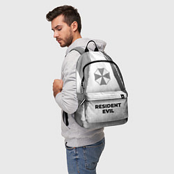 Рюкзак Resident Evil - white gradient по-центру, цвет: 3D-принт — фото 2