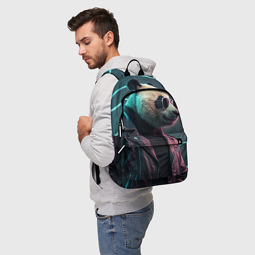 Рюкзак Cyberpunk panda / 3D-принт – фото 5