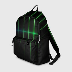 Рюкзак The line is green black, цвет: 3D-принт