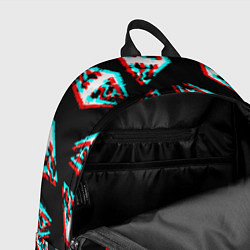 Рюкзак Skyrim glitch logo patten, цвет: 3D-принт — фото 2