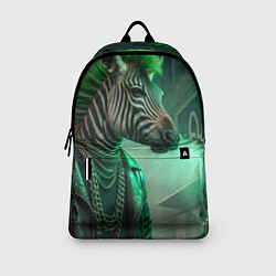 Рюкзак Cyperpunk zebra, цвет: 3D-принт — фото 2