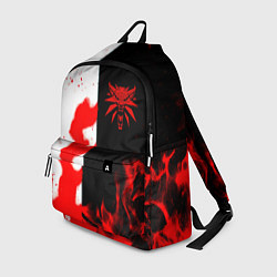 Рюкзак Ведьмак огненный, цвет: 3D-принт