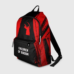 Рюкзак Children of Bodom - red gradient по-центру, цвет: 3D-принт