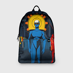 Рюкзак Ретро фантастика, цвет: 3D-принт — фото 2