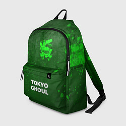 Рюкзак Tokyo Ghoul - green gradient по-центру, цвет: 3D-принт