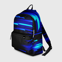 Рюкзак Color blue black, цвет: 3D-принт