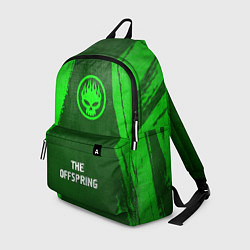 Рюкзак The Offspring - green gradient по-центру, цвет: 3D-принт