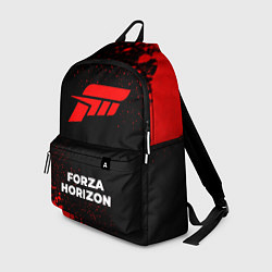 Рюкзак Forza Horizon - red gradient по-центру, цвет: 3D-принт
