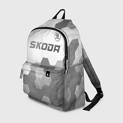 Рюкзак Skoda - white gradient посередине, цвет: 3D-принт