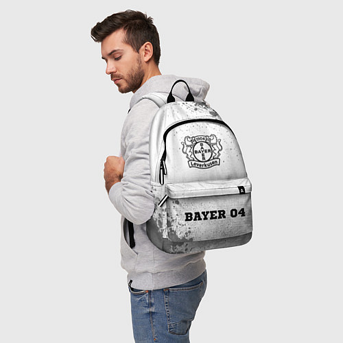 Рюкзак Bayer 04 - white gradient по-центру / 3D-принт – фото 5