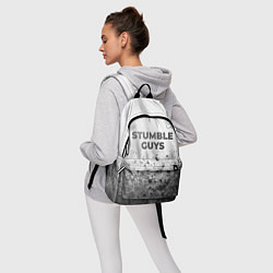Рюкзак Stumble Guys - white gradient посередине, цвет: 3D-принт — фото 2
