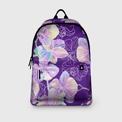 Рюкзак Японские акварельные орхидеи, цвет: 3D-принт — фото 2