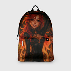 Рюкзак Горячая пиро архонт Мавуика - Genshin Impact, цвет: 3D-принт — фото 2