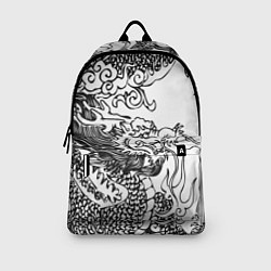 Рюкзак Татуировка дракона на белом, цвет: 3D-принт — фото 2