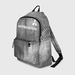 Рюкзак Mitsubishi - grey gradient посередине, цвет: 3D-принт