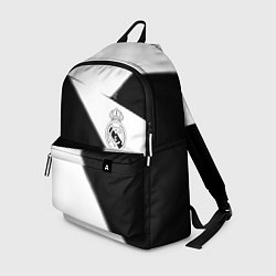 Рюкзак Real Madrid geometry black, цвет: 3D-принт