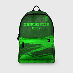 Рюкзак Manchester City - green gradient посередине, цвет: 3D-принт — фото 2