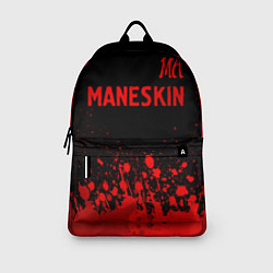 Рюкзак Maneskin - red gradient посередине, цвет: 3D-принт — фото 2