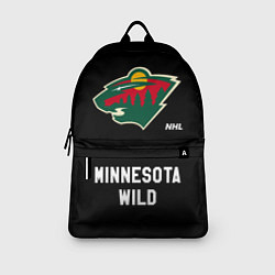 Рюкзак Миннесота Уайлд - команда НХЛ, цвет: 3D-принт — фото 2