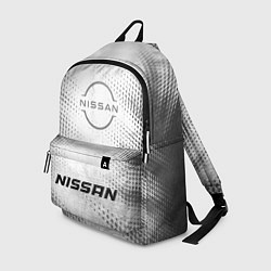 Рюкзак Nissan - white gradient по-центру, цвет: 3D-принт