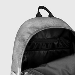Рюкзак Mini - grey gradient посередине, цвет: 3D-принт — фото 2