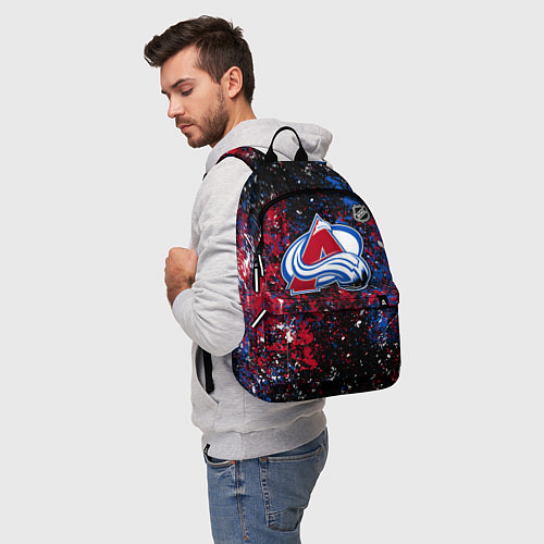 Рюкзак Colorado Avalanche NHL black / 3D-принт – фото 5