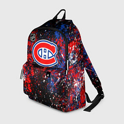 Рюкзак Montreal Canadiens NHL black, цвет: 3D-принт