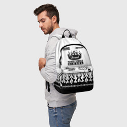 Рюкзак Dead white - Bones, цвет: 3D-принт — фото 2