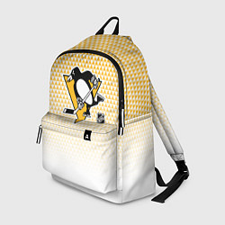 Рюкзак Питтсбург Пингвинз - желтый и белый, цвет: 3D-принт
