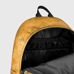 Рюкзак Абстракция - bright yellow, цвет: 3D-принт — фото 2
